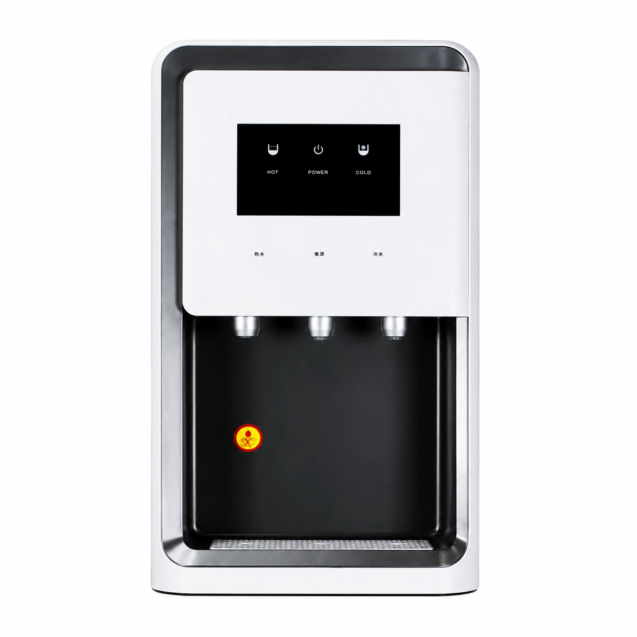 R600a Refrigerant CE CB Certified Counter Top Electric Home Water Filter System Purified Direct Piping Hot and Cold Water Dispenser